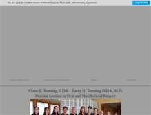 Tablet Screenshot of eastohiojawsurgery.com